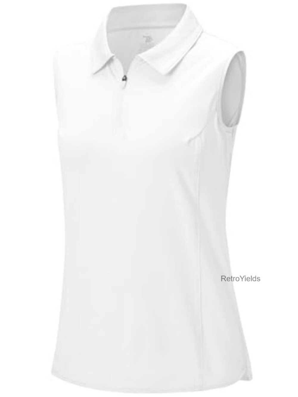 Sleeveless 1/4 Zip Golf Polo Shirt Women's UPF 50+ Quick Dry Athletic Tank Top